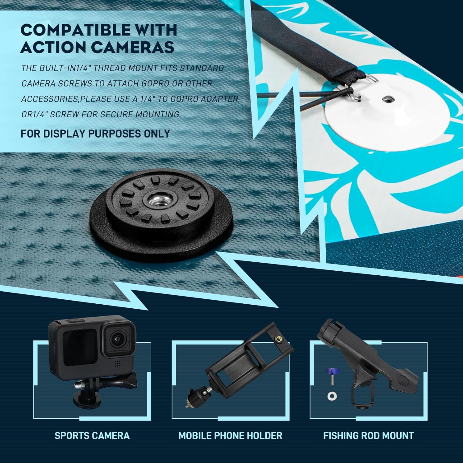 InnoExpo 11' Inflatable Stand Up Paddle Boards with Premium Accessories, Wide Stable SUP Paddle Board Design, Non-Slip Comfort Deck for Youth & Adults